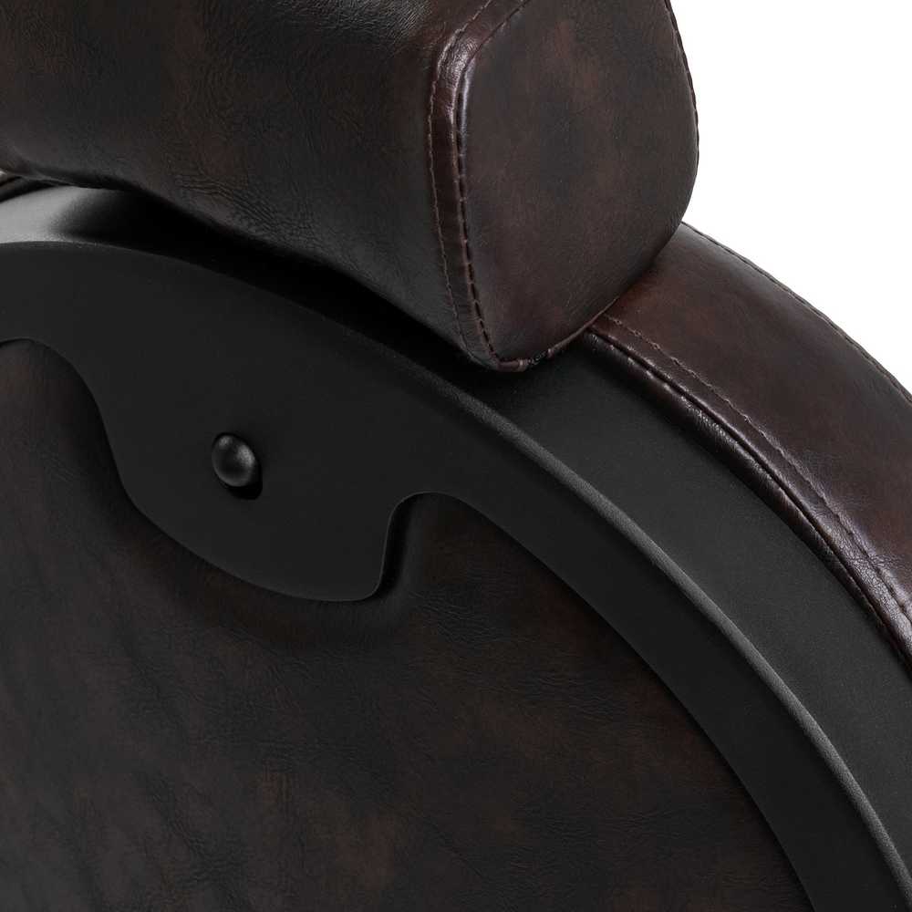 Activeshop Kirpyklos kėdė Barber Chair President Brown Juodas