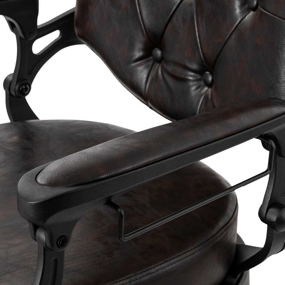Activeshop Kirpyklos kėdė Barber Chair President Brown Juodas