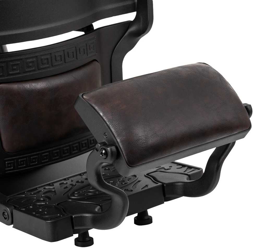 Activeshop Kirpyklos kėdė Barber Chair President Brown Juodas