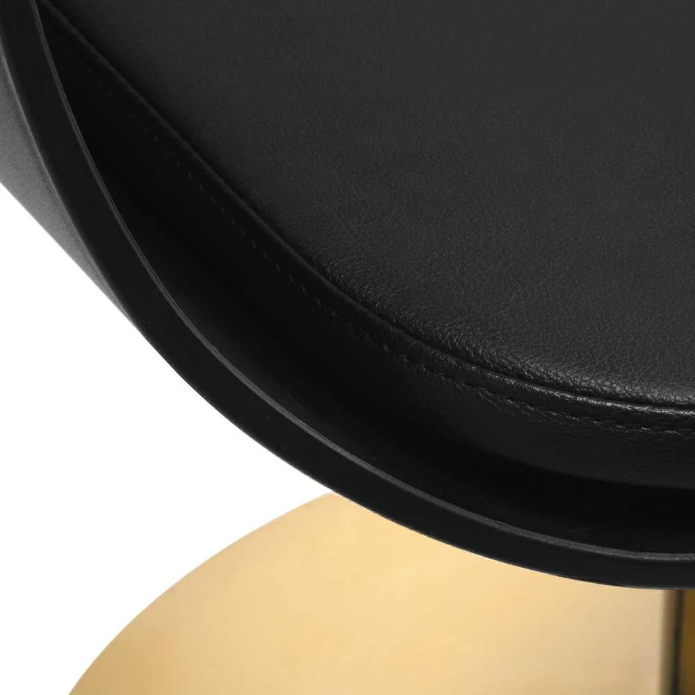 Activeshop Kirpyklos kėdė Gabbiano A364 Gold Juodas