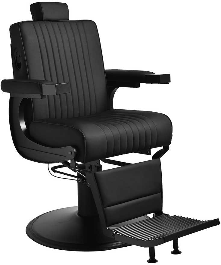 Activeshop Barberio kėdė Gabbiano Levi juodas