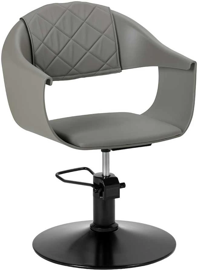Activeshop Kirpėjo kėdė Hair System Halo Pilkas pilka