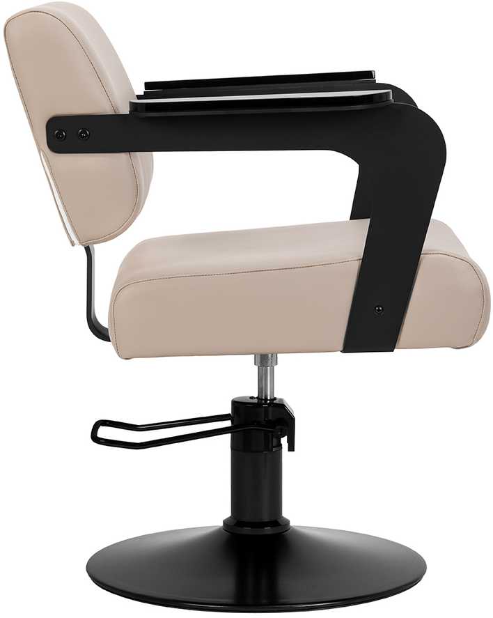 Activeshop Kirpyklos kėdė Hair System Jet Latte rusvai gelsvas