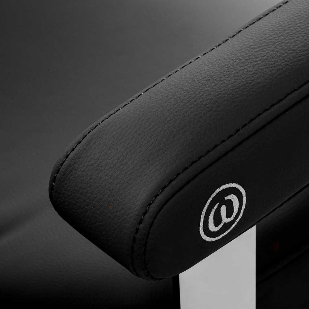 Activeshop Kirpyklos kėdė Omega Astra Plus, juoda
