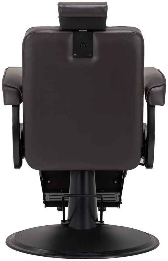 Activeshop Kirpyklos barberio kėdė Hair System BM88066B ruda su juodu pagrindu