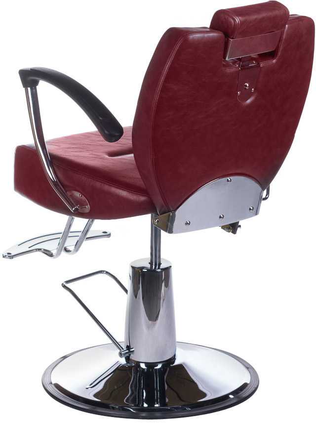 Kirpyklos kėdė PROFESSIONAL BARBER CHAIR HEKTOR BRUSSEL CHERRY