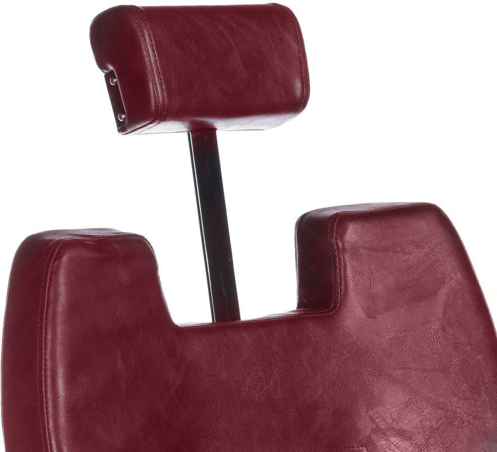 Kirpyklos kėdė PROFESSIONAL BARBER CHAIR HEKTOR BRUSSEL CHERRY