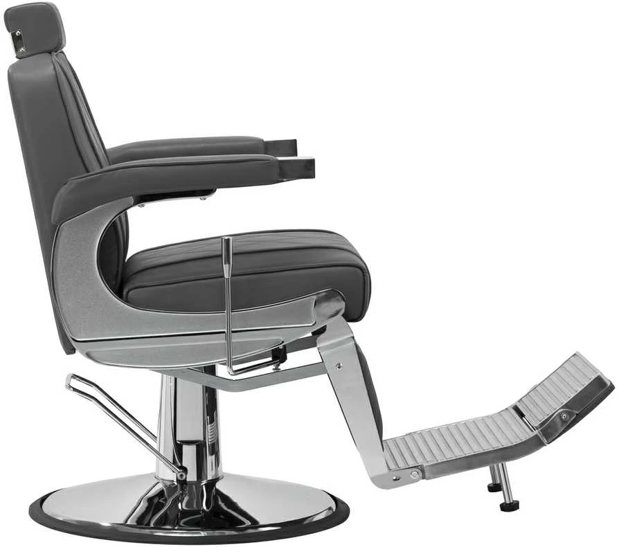 Activeshop Kirpyklos barberio kėdė Hair System BM88066 pilka