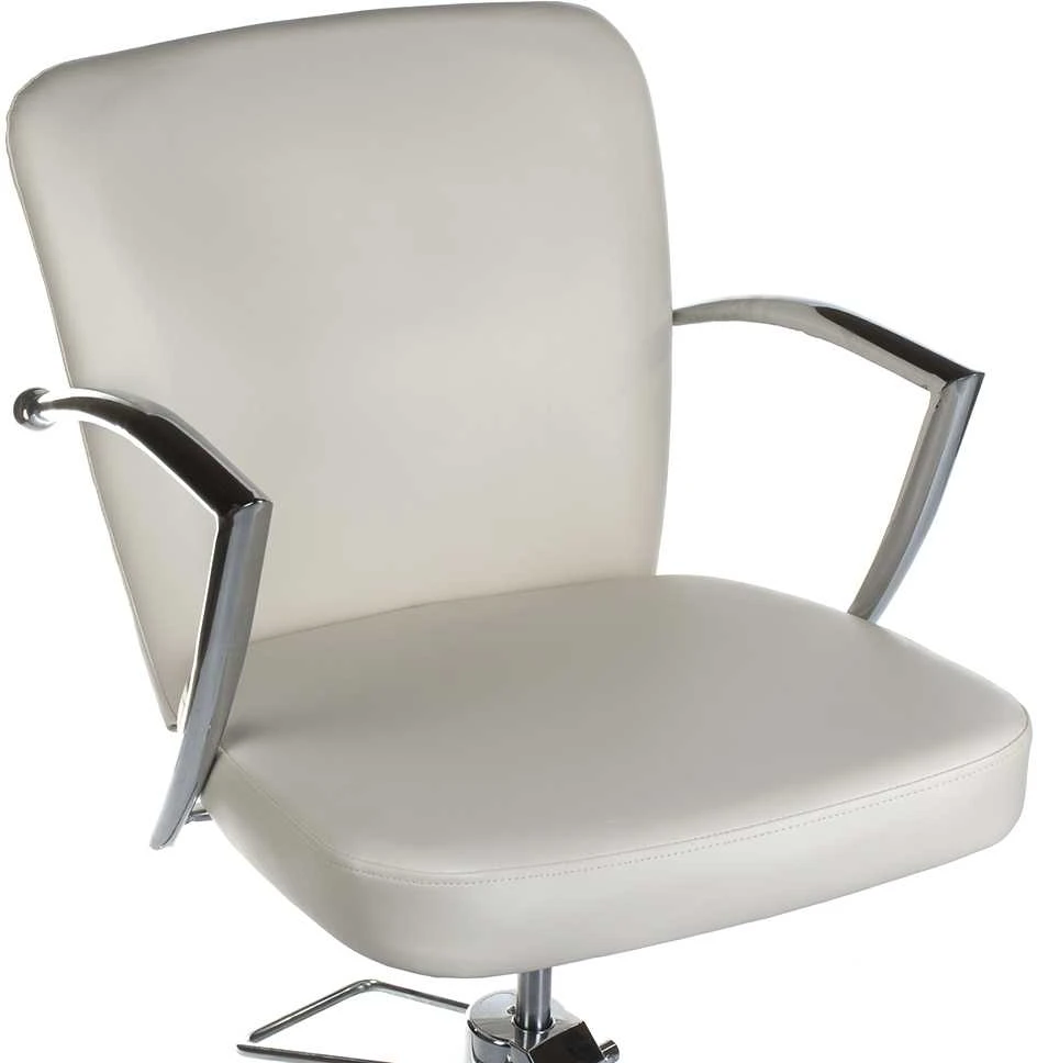 Kirpyklos kėdė PROFESSIONAL HAIRDRESSING CHAIR LIVIO BRUSSEL CREAM
