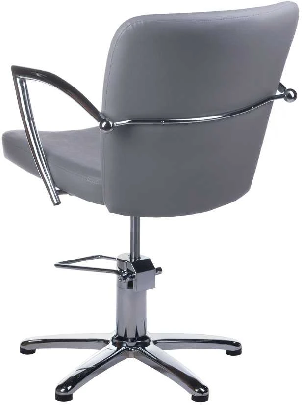 Kirpyklos kėdė PROFESSIONAL HAIRDRESSING CHAIR LIVIO BRUSSEL LIGHT Pilkas