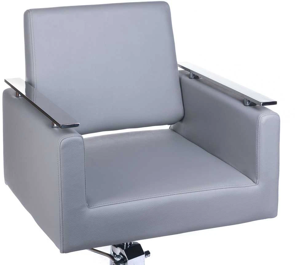 Kirpyklos kėdė PROFESSIONAL HAIRDRESSING CHAIR MILO ANKARA LIGHT Pilkas
