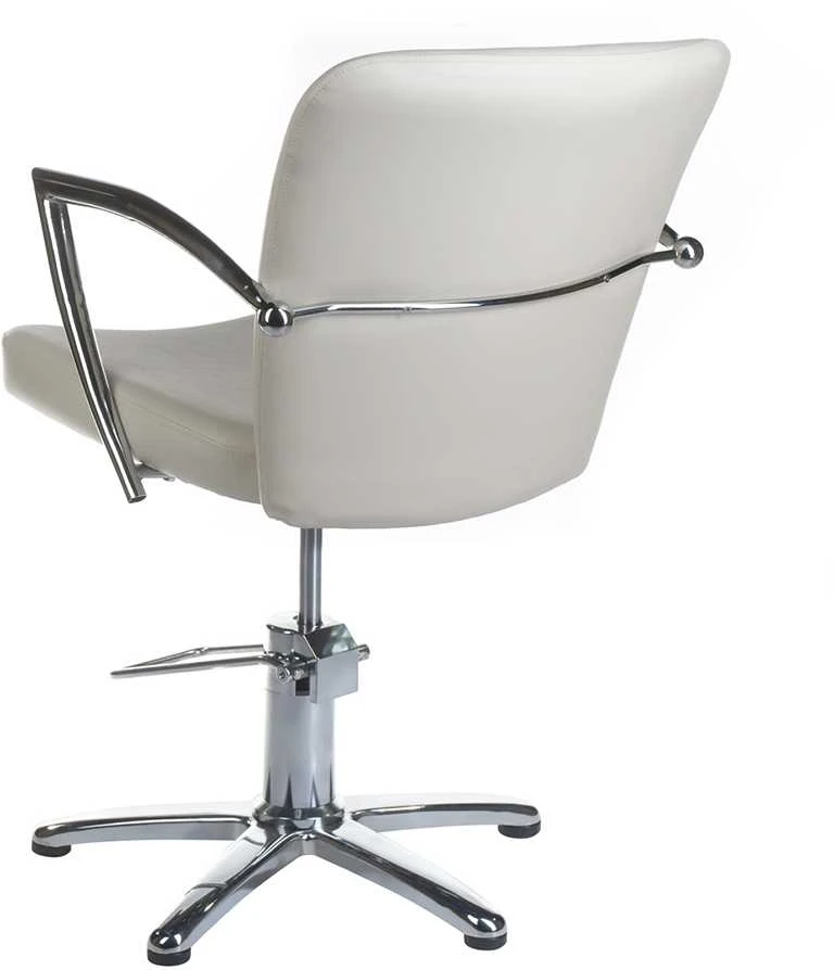 Kirpyklos kėdė PROFESSIONAL HAIRDRESSING CHAIR LIVIO BRUSSEL CREAM