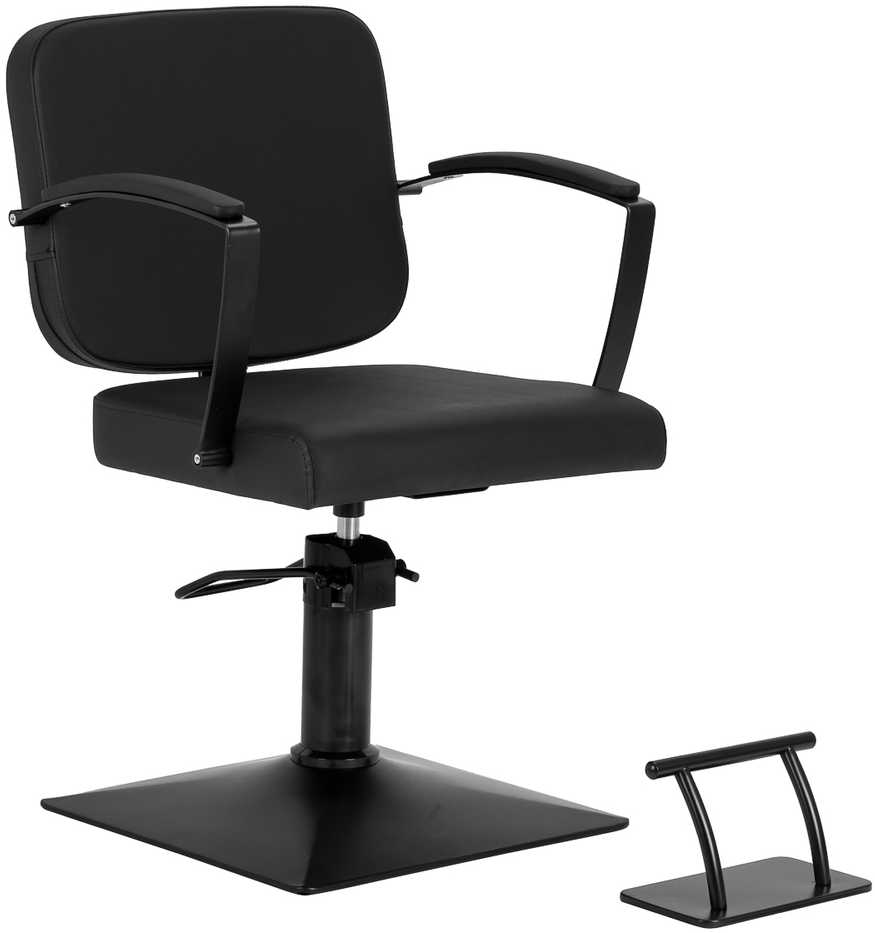 Activeshop Kirpėjo kėdė Hair System Edge Noir juoda
