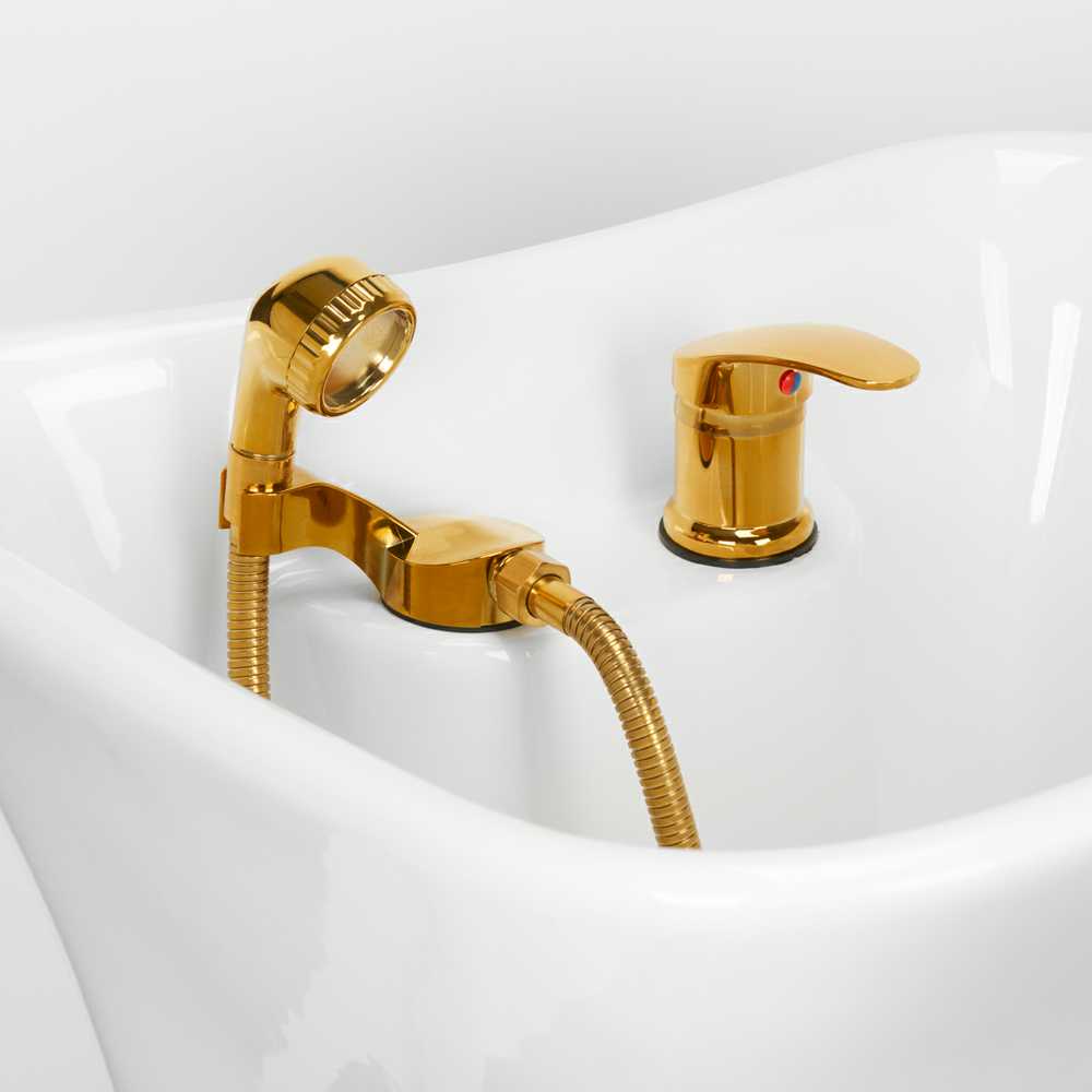 Activeshop Kirpyklos plautuvė Gabbiano Diana Gold Juodas