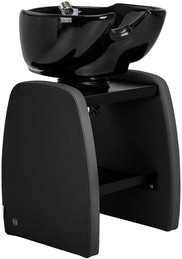 Activeshop Kirpyklos plautuvė Omega Aqualina, juoda