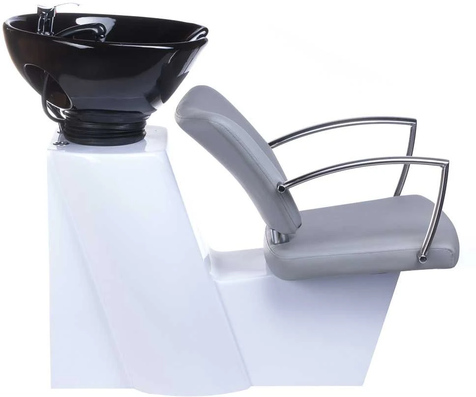 Kirpyklos plautuvė PROFESSIONAL HAIRWASHER LIVIO BRUSSEL LIGHT Pilkas