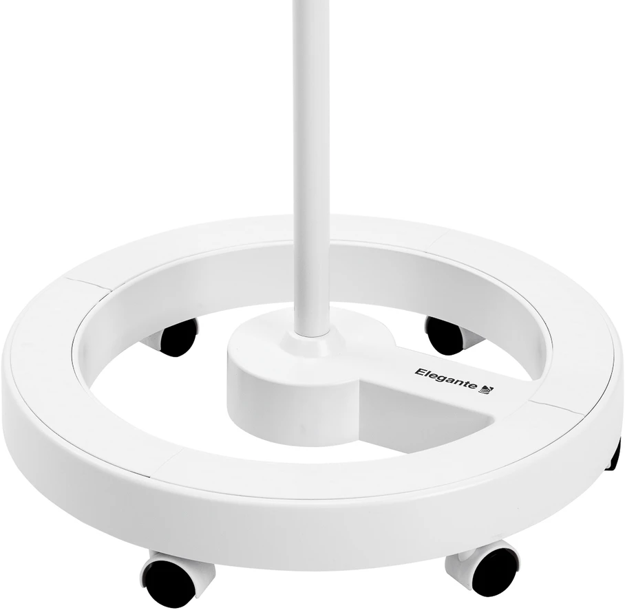 Activeshop Kosmetologinė LED lempa su lupa ir stovu Elegante 6031 3D, balta