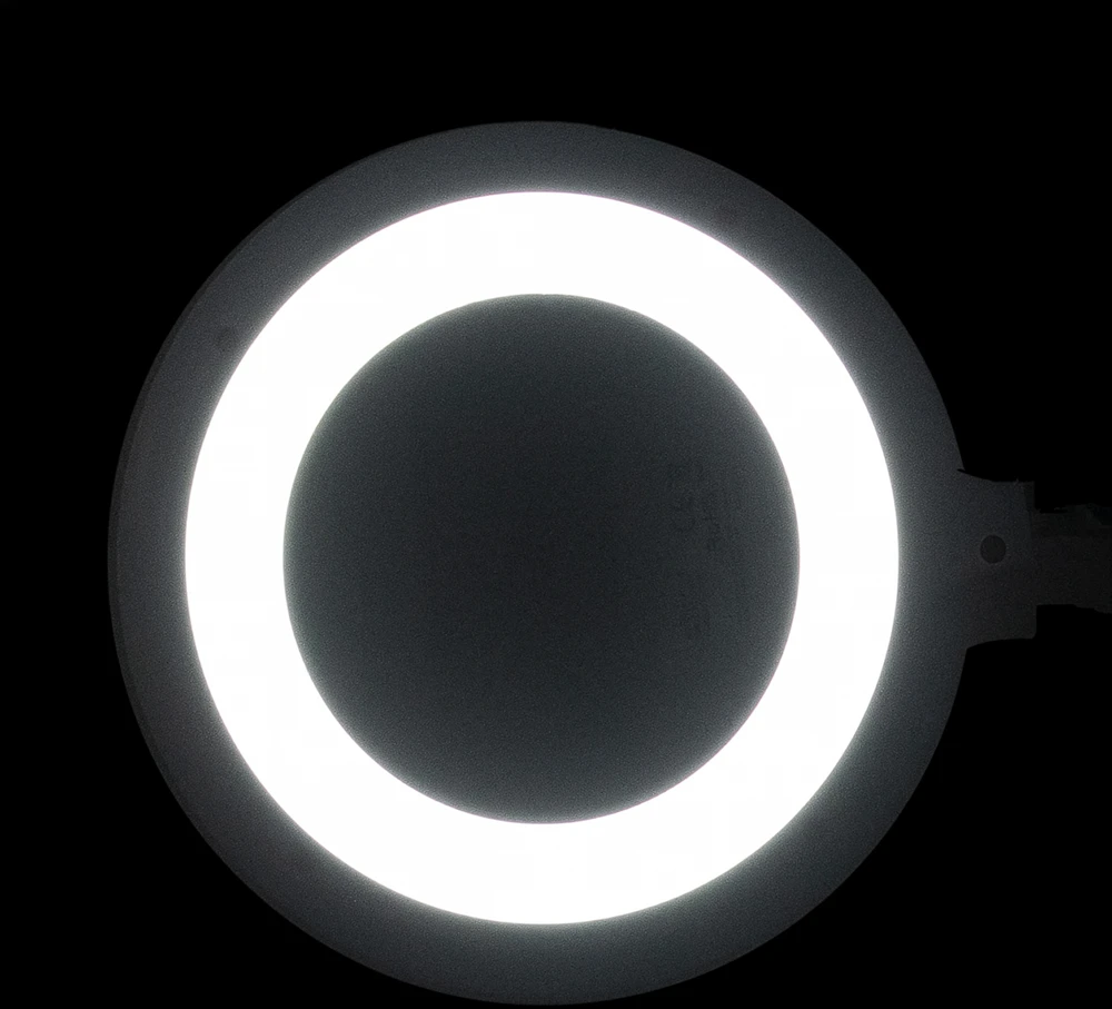 Activeshop Kosmetologinė LED lempa su lupa ir stovu Elegante 6031 3D, balta