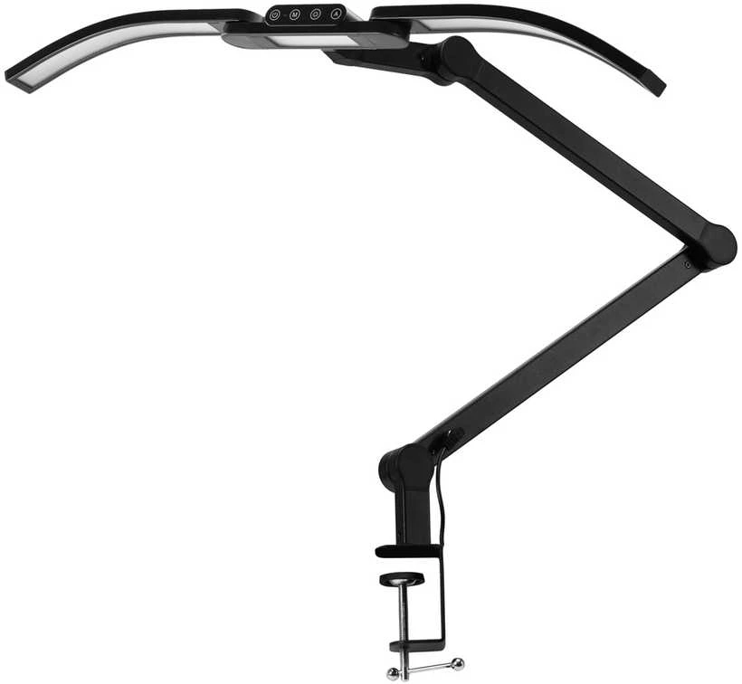 Activeshop Kosmetologinė lempa manikiūro procedūroms Glow L05, juoda