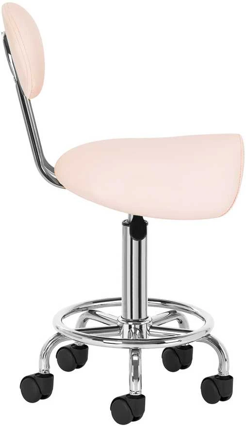 Activeshop Kosmetologinė meistro kėdutė 6001 pink