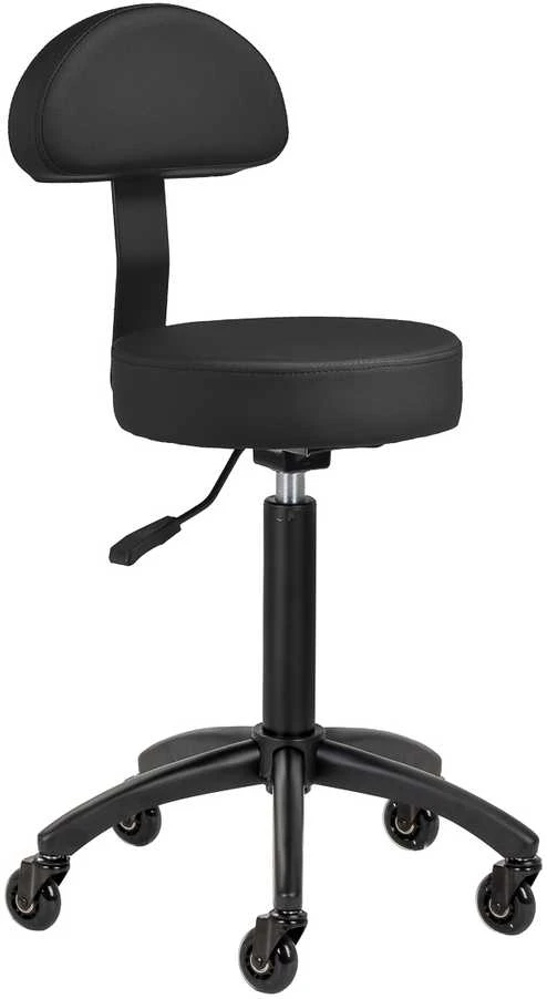 Activeshop Kosmetologinė meistro kėdutė Gabbiano D026 Juodas