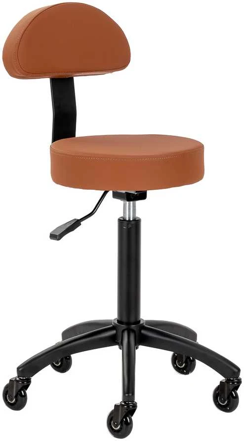 Activeshop Kosmetologinė meistro kėdutė Gabbiano D026 Brown