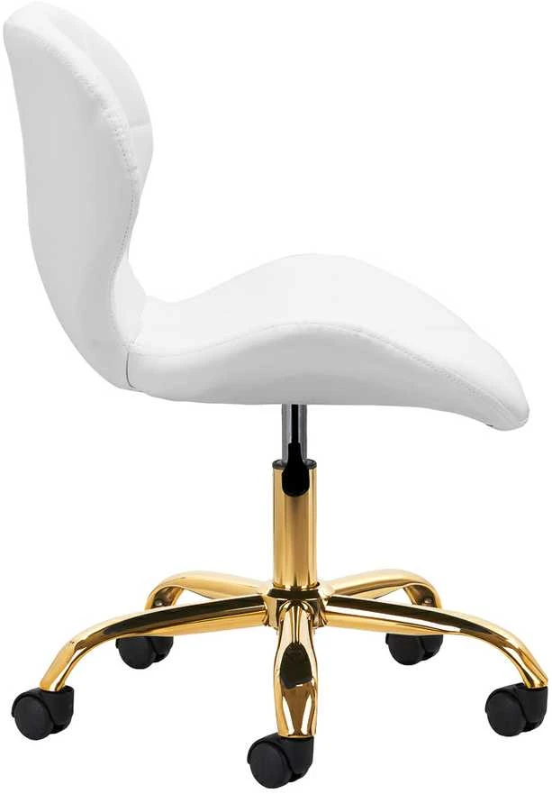 Activeshop Kosmetologinė meistro kėdutė QS-06G Baltas