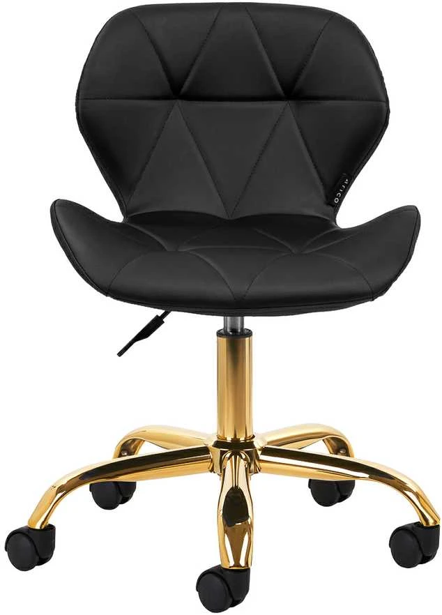 Activeshop Kosmetologinė meistro kėdutė QS-06G Juodas