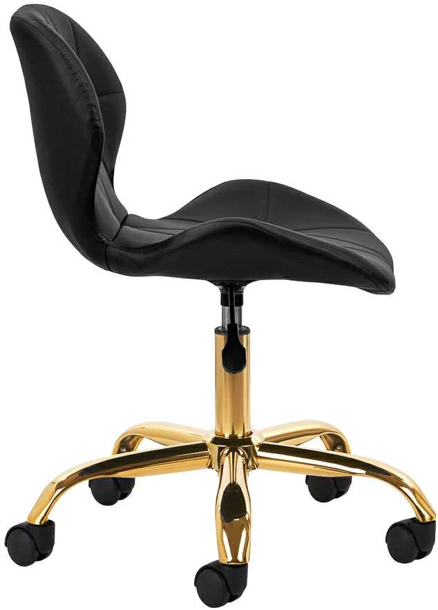 Activeshop Kosmetologinė meistro kėdutė QS-06G Juodas