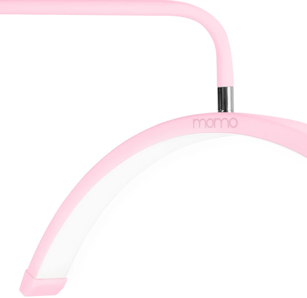 Activeshop Kosmetologinė procedūrų LED lempa Momo Glow MX6, rožinė