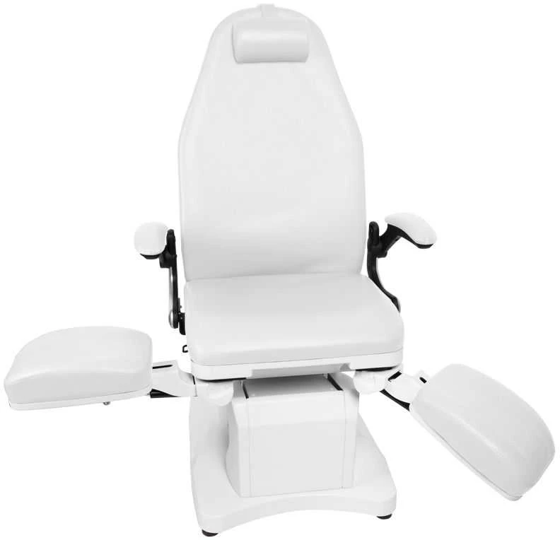 Activeshop Kosmetologinis elektrinis krėslas Azzurro 709A Pedi Baltas