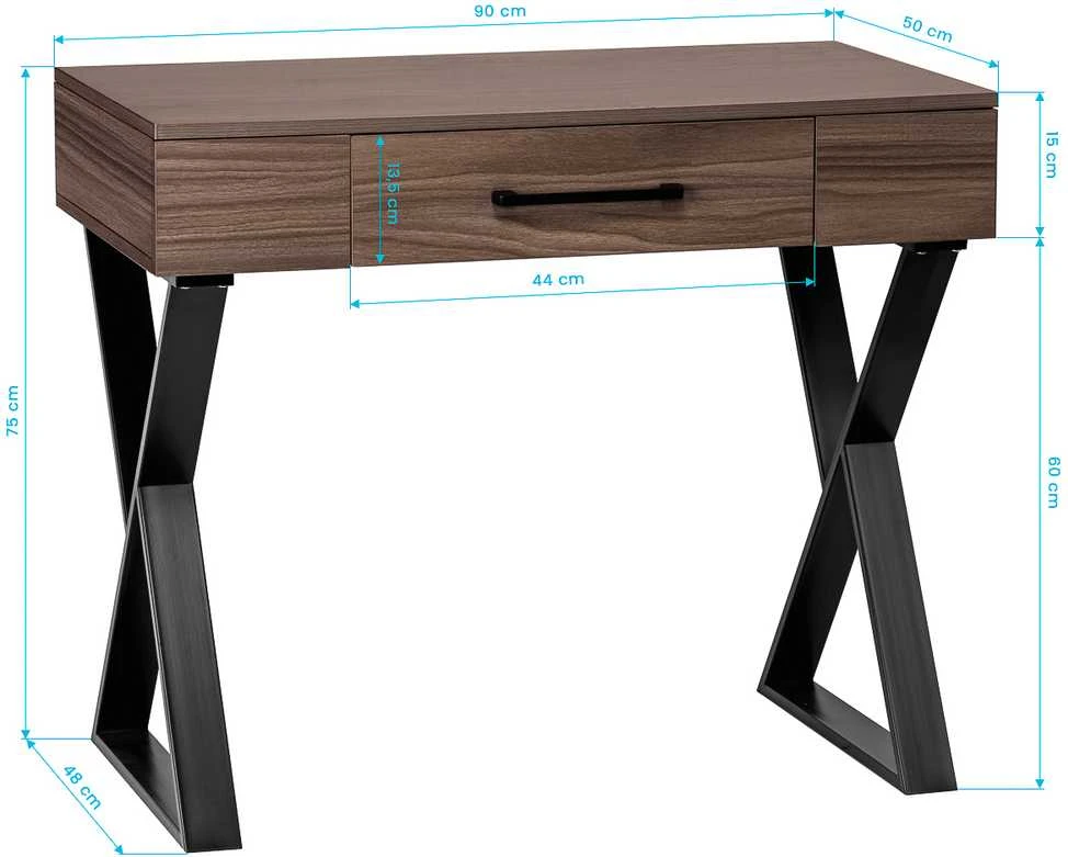 Activeshop Kosmetologinis kirpyklos stalas Gabbiano GB-06 Brown
