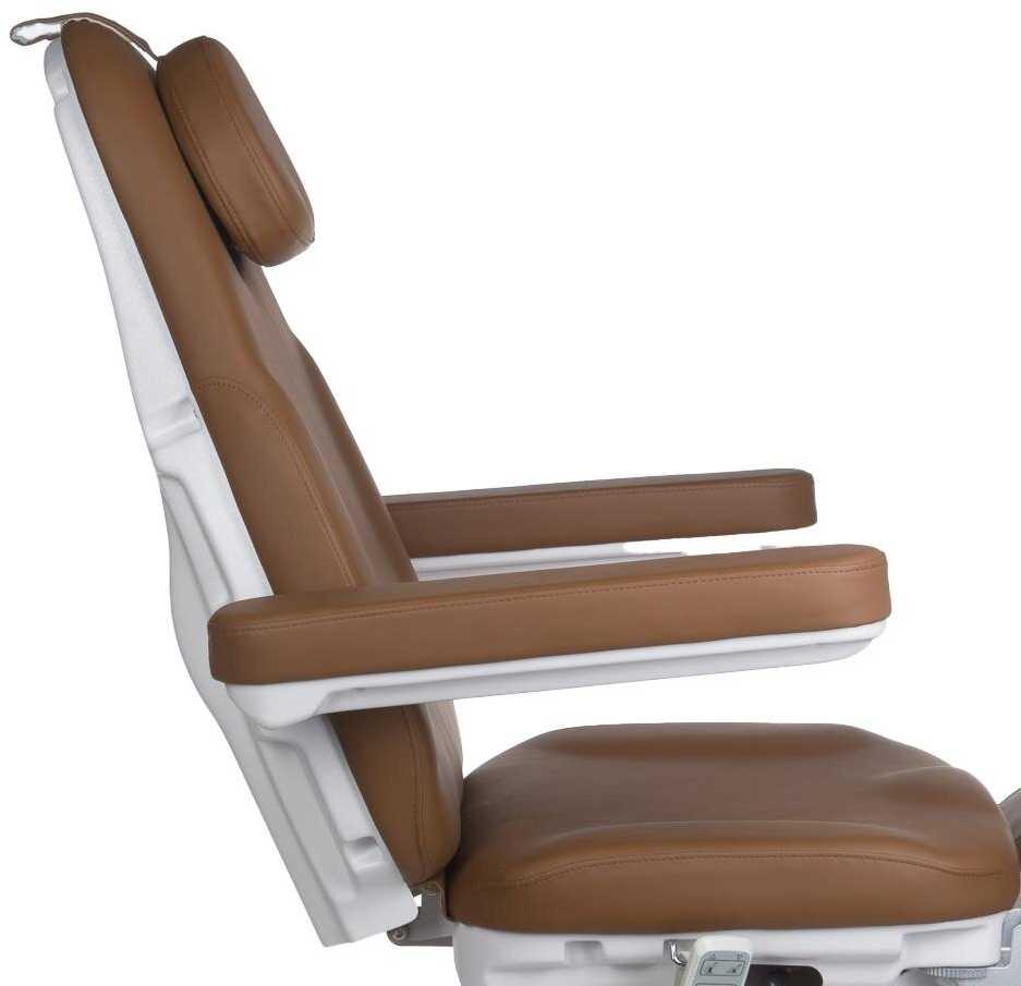 Kosmetologinis krėslas MODENA 2 MOTOR ELECTRIC PEDI BROWN