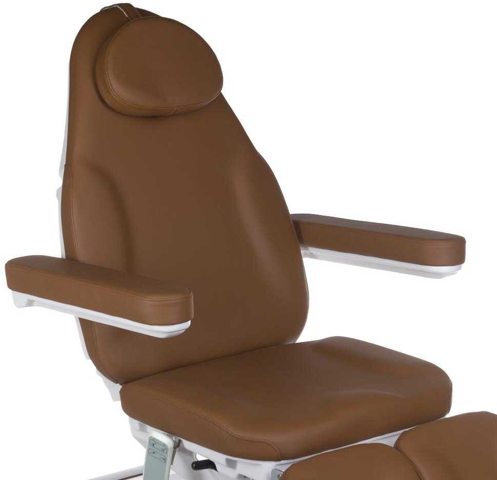 Kosmetologinis krėslas MODENA 2 MOTOR ELECTRIC PEDI BROWN