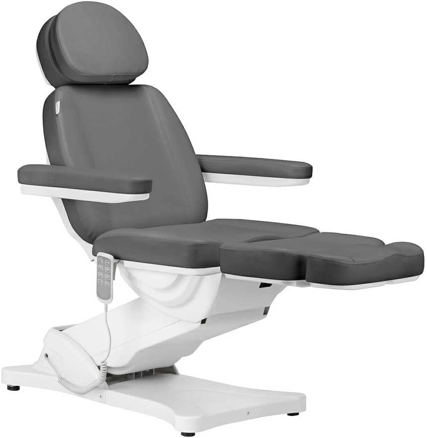 Activeshop Kosmetologinis krėslas SILLON CLASSIC 4 MOTOR ELECTRIC Pilkas