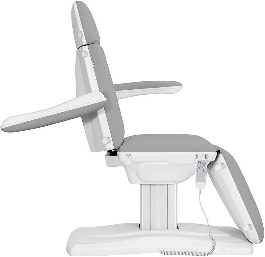 Activeshop Kosmetologinis krėslas Sillon Eclipse Electric 3 Motor Pilkas