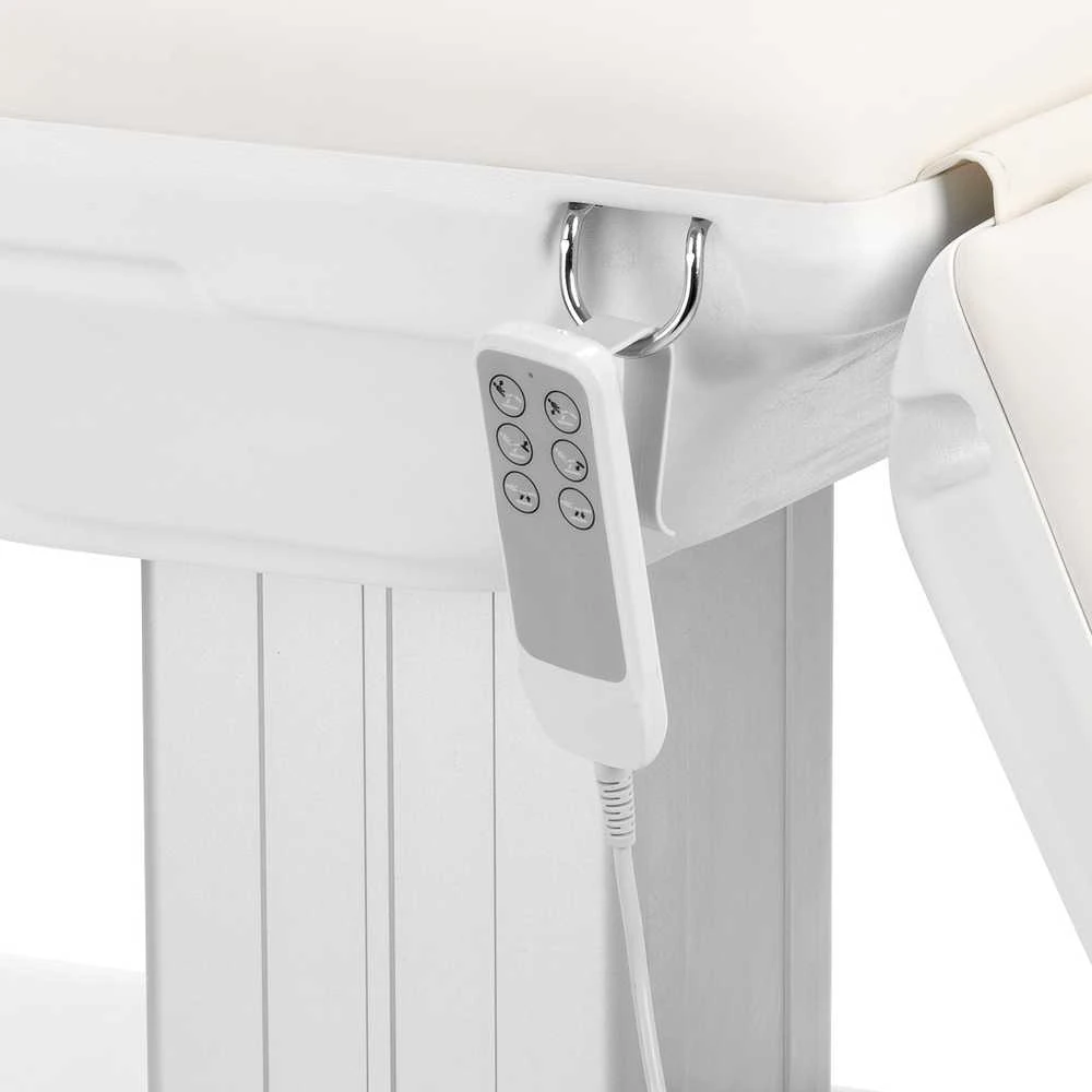 Activeshop Kosmetologinis krėslas Sillon Eclipse Electric 3 Motor Baltas