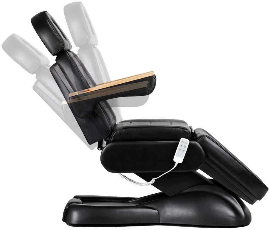Activeshop Elektrinis kosmetologinis krėslas SILLON Lux 273B + juoda kėdė 304