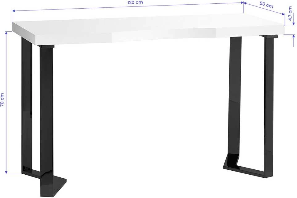 Activeshop Kosmetologinis manikiūro stalas MOMO 05-BL