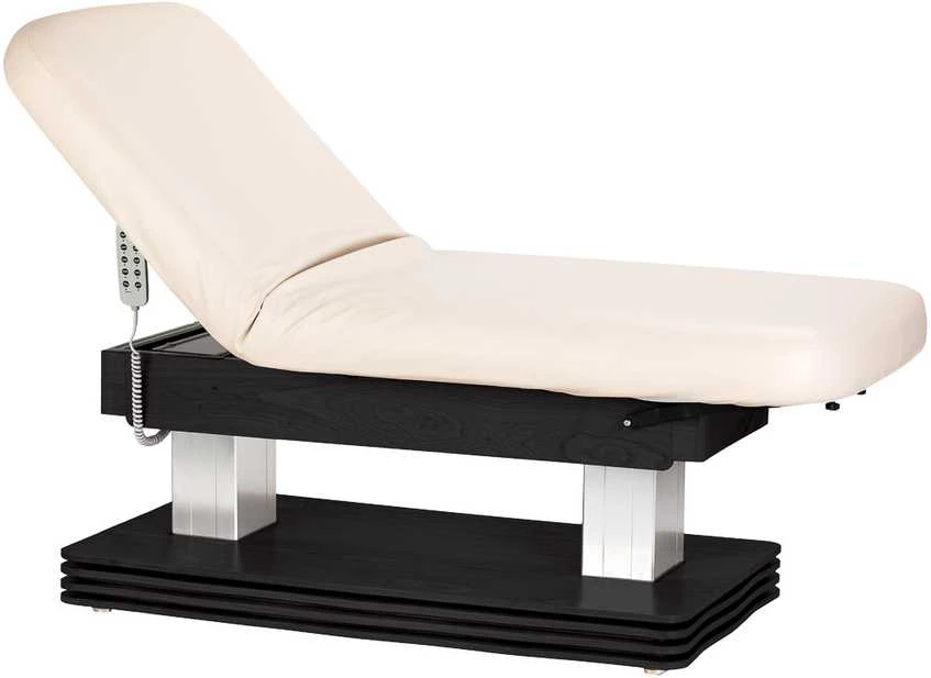 Activeshop Kosmetologinis SPA gultas Sillon Comfort cream and juodas
