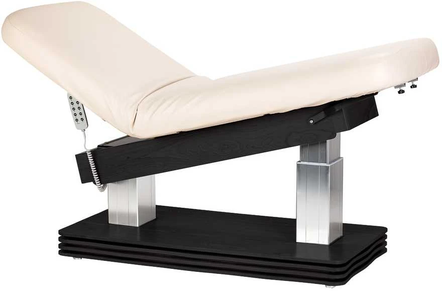 Activeshop Kosmetologinis SPA gultas Sillon Comfort cream and juodas