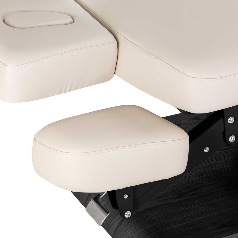 Activeshop Kosmetologinis SPA gultas Sillon Relax cream and juodas