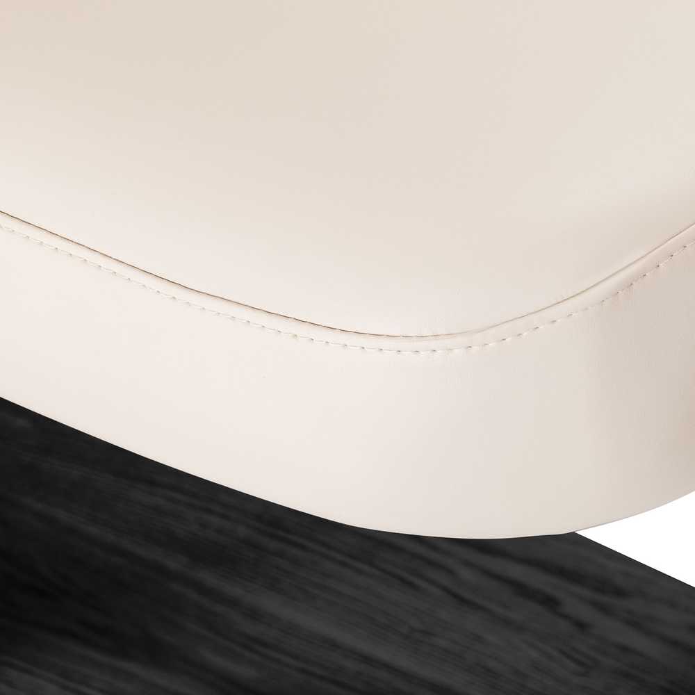 Activeshop Kosmetologinis SPA gultas Sillon Relax cream and juodas