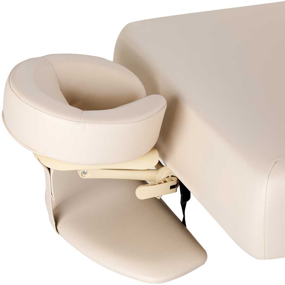 Activeshop Kosmetinė SPA lova „Sillon Siesta“ kreminės ir rudos spalvos