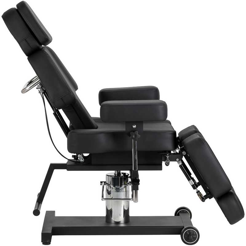 Activeshop Kosmetologinis tatuiruočių krėslas Pro Ink 605 Juodas