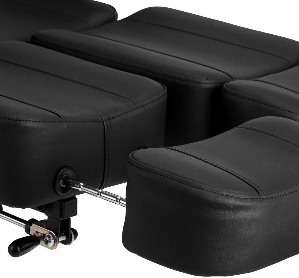 Activeshop Kosmetologinis tatuiruočių krėslas Pro Ink 605 Juodas