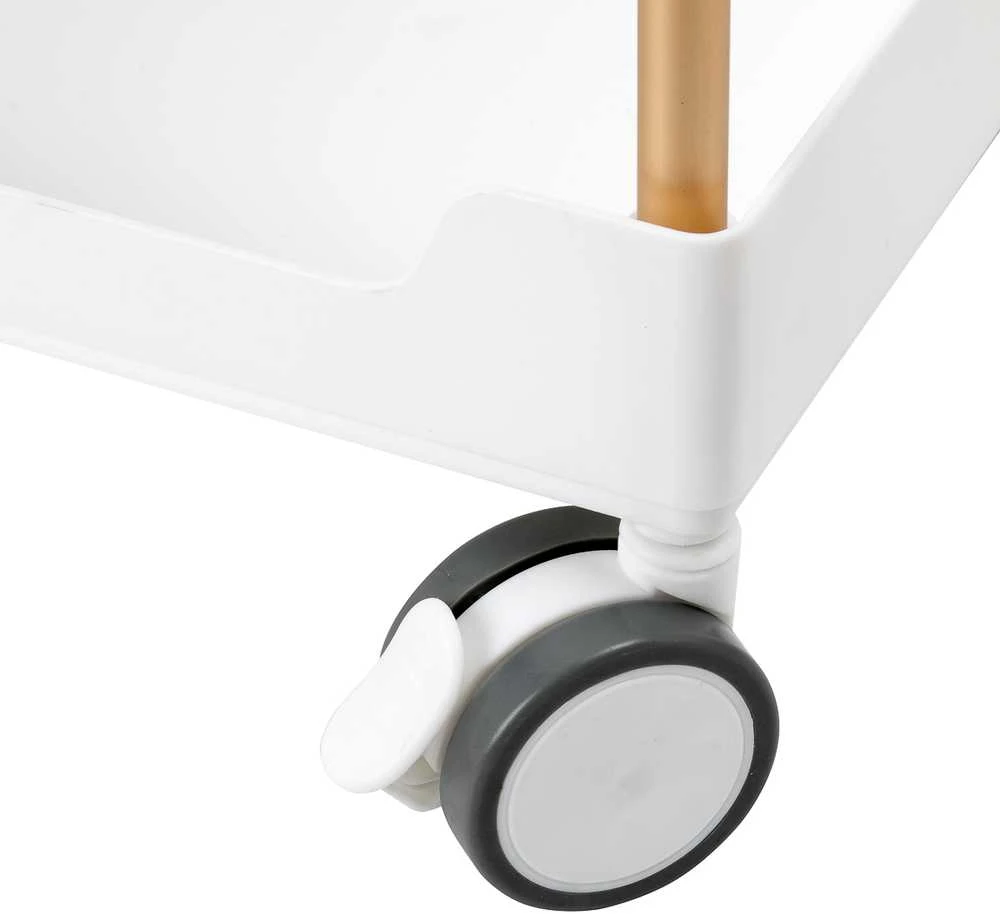Activeshop Kosmetologinis vežimėlis 127 Baltas