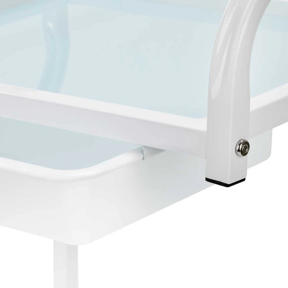 Activeshop Kosmetologinis vežimėlis Basic 121 Baltas