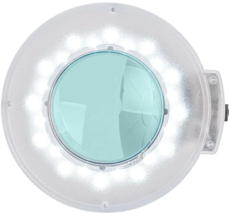 Kosmetologo rinkinys: hidraulinis krėslas A210 + LED lempa S5 + meistro kėdė AM-302, balta
