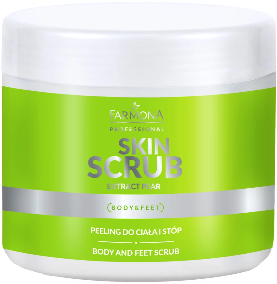 Kūno ir pėdų šveitiklis Farmona Skin Scrub Extract Pear, 500g